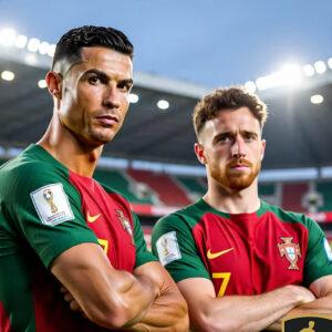 Both Standing Cristiano Ronaldo And Diogo Jota 300x300