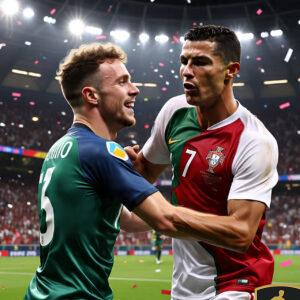 Cristiano Ronaldo And Diogo Jota Celebrating A 1 300x300