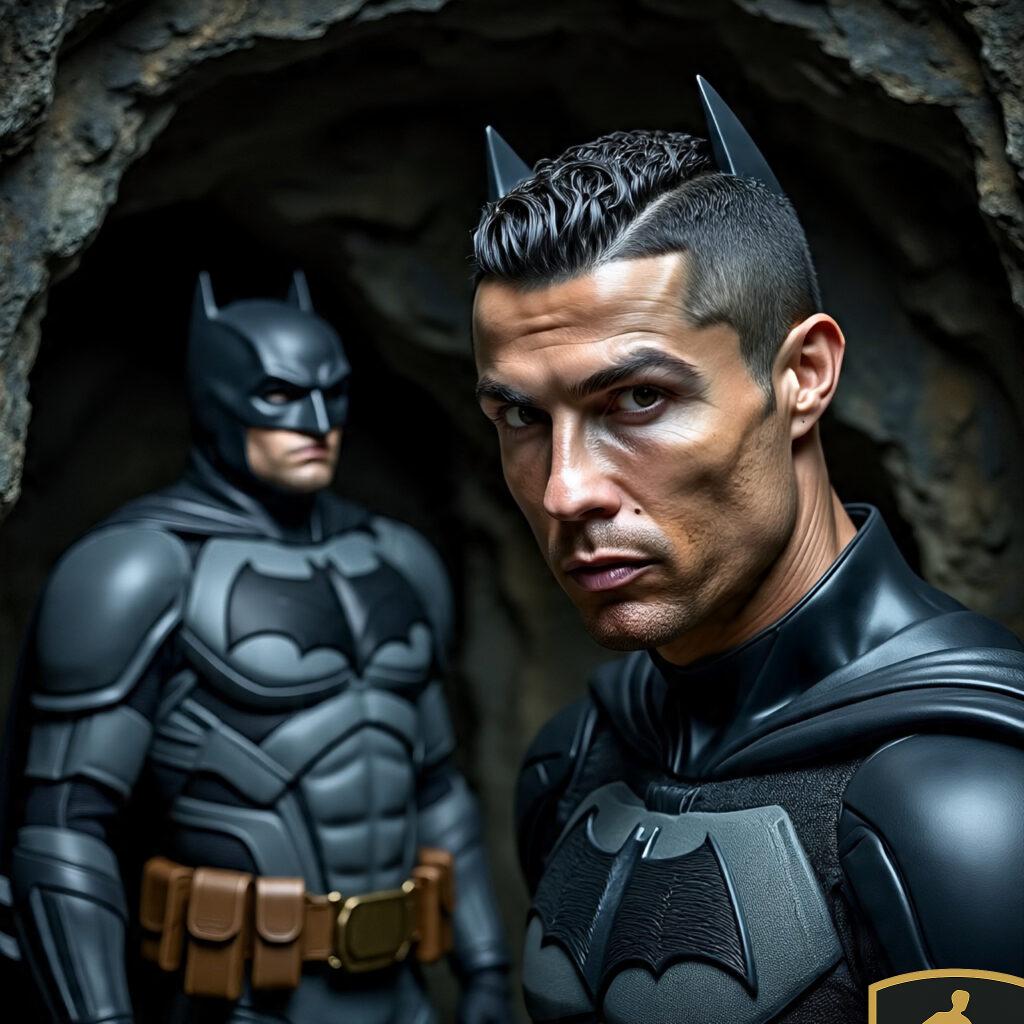 Cristiano Ronaldo As Batman Older And Seasoned 1 1024x1024