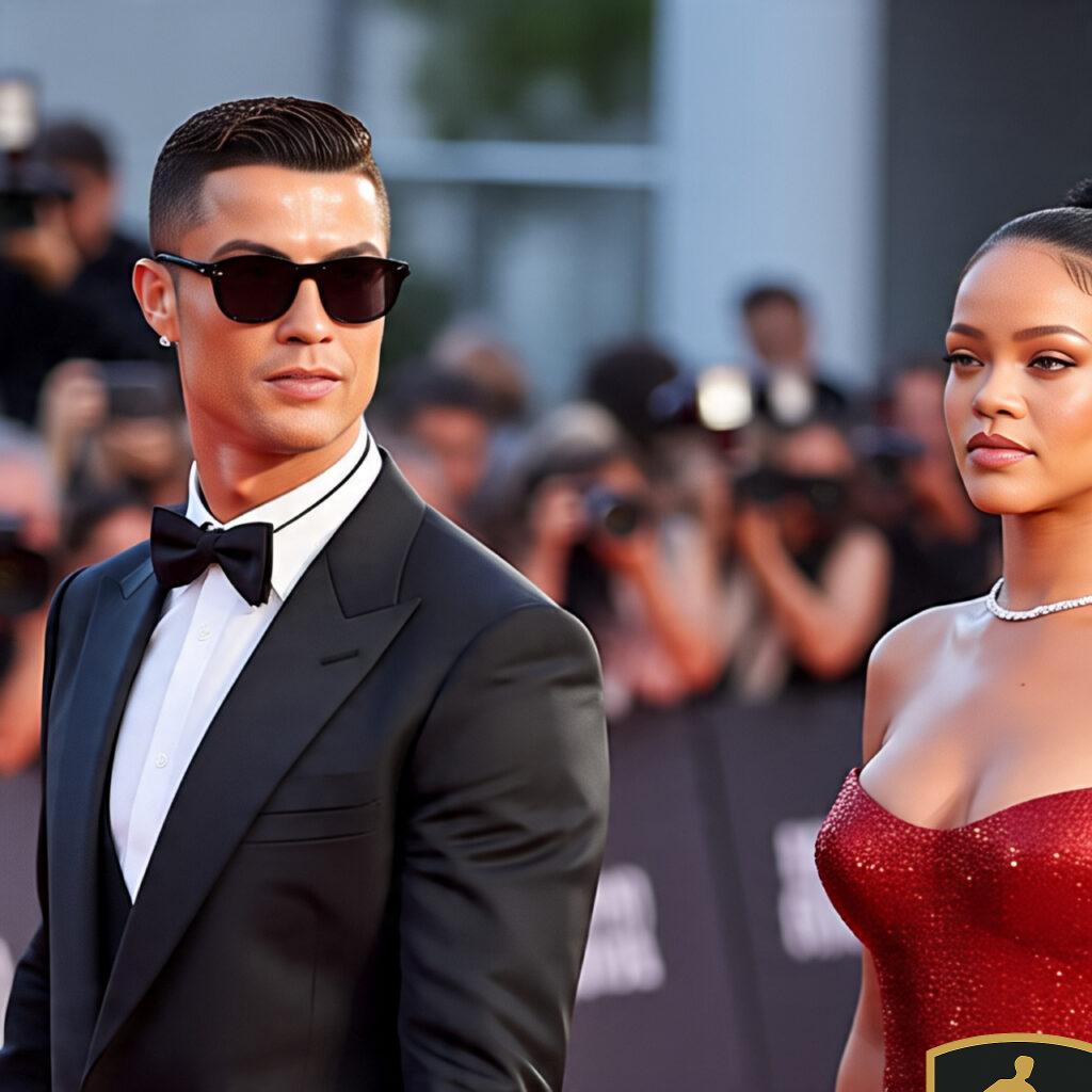 Cristiano Ronaldo In A Tailored Black Tuxedo 1 1024x1024