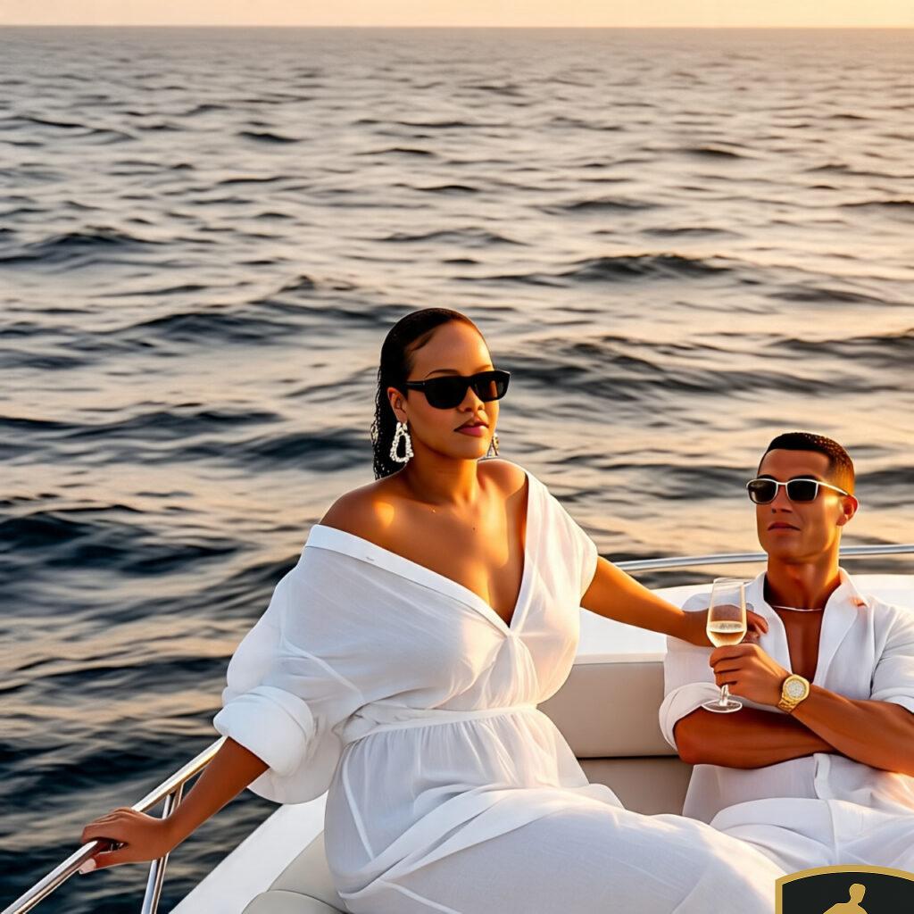 Rihanna In A Breezy White Outfit And 1024x1024