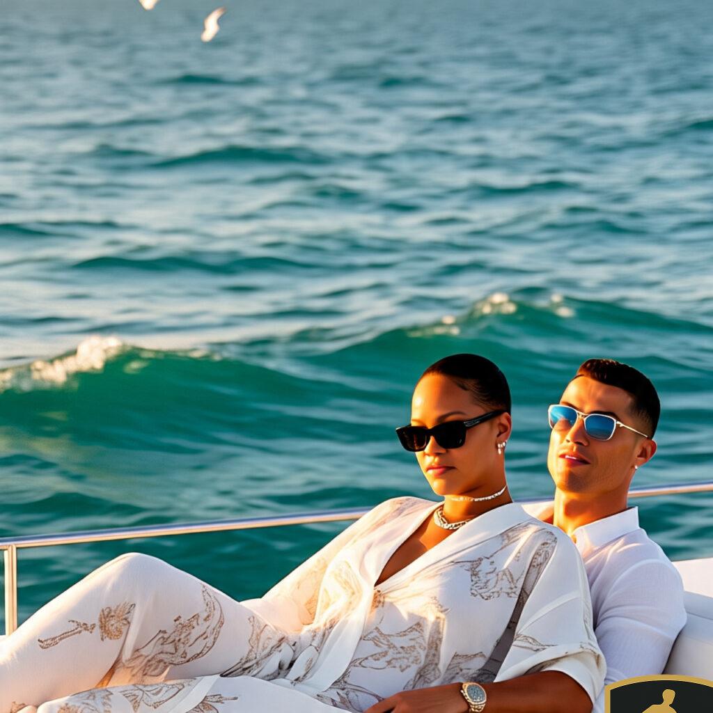 Rihanna In A Breezy White Outfit And 3 1024x1024