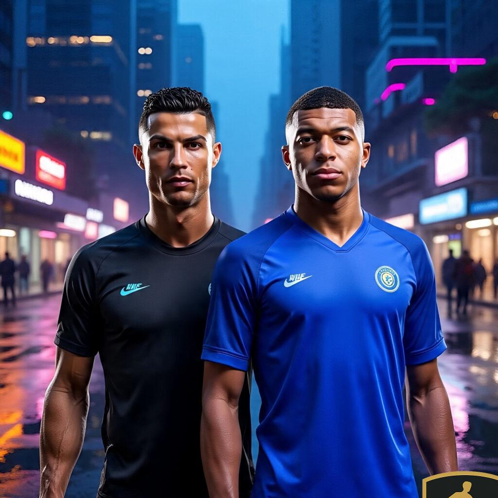 Ronaldo And Mbapp Side By Side In 1 1024x1024