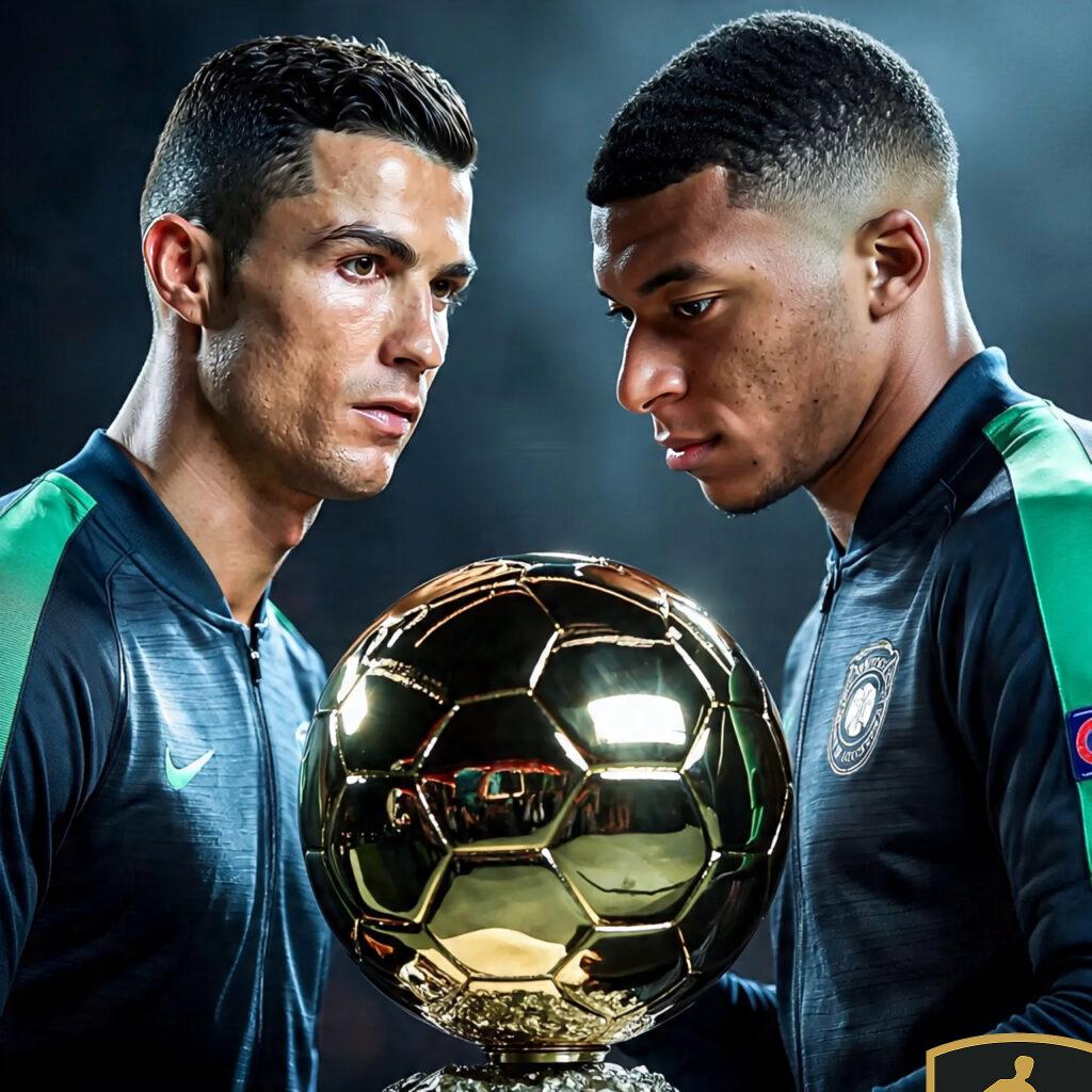 Ronaldo And Mbapp Staring At Their Reflections 1 1024x1024