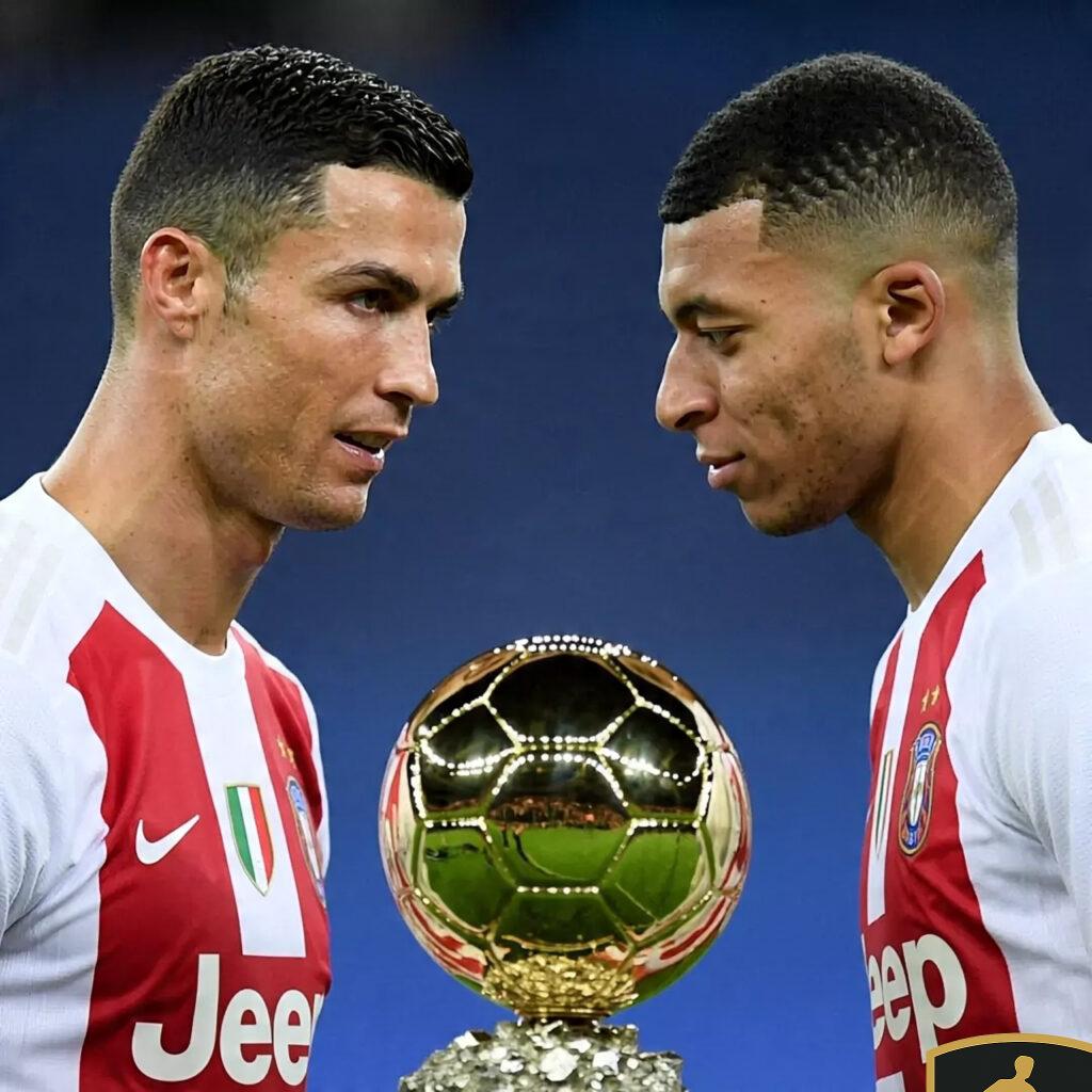 Ronaldo And Mbapp Staring At Their Reflections 2 1024x1024