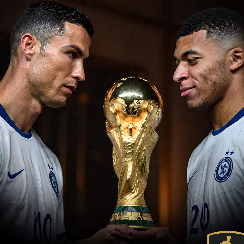 Ronaldo And Mbapp Staring At Their Reflections 3 1024x1024